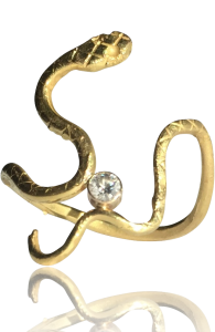 Snake ring by Louise Nordvig